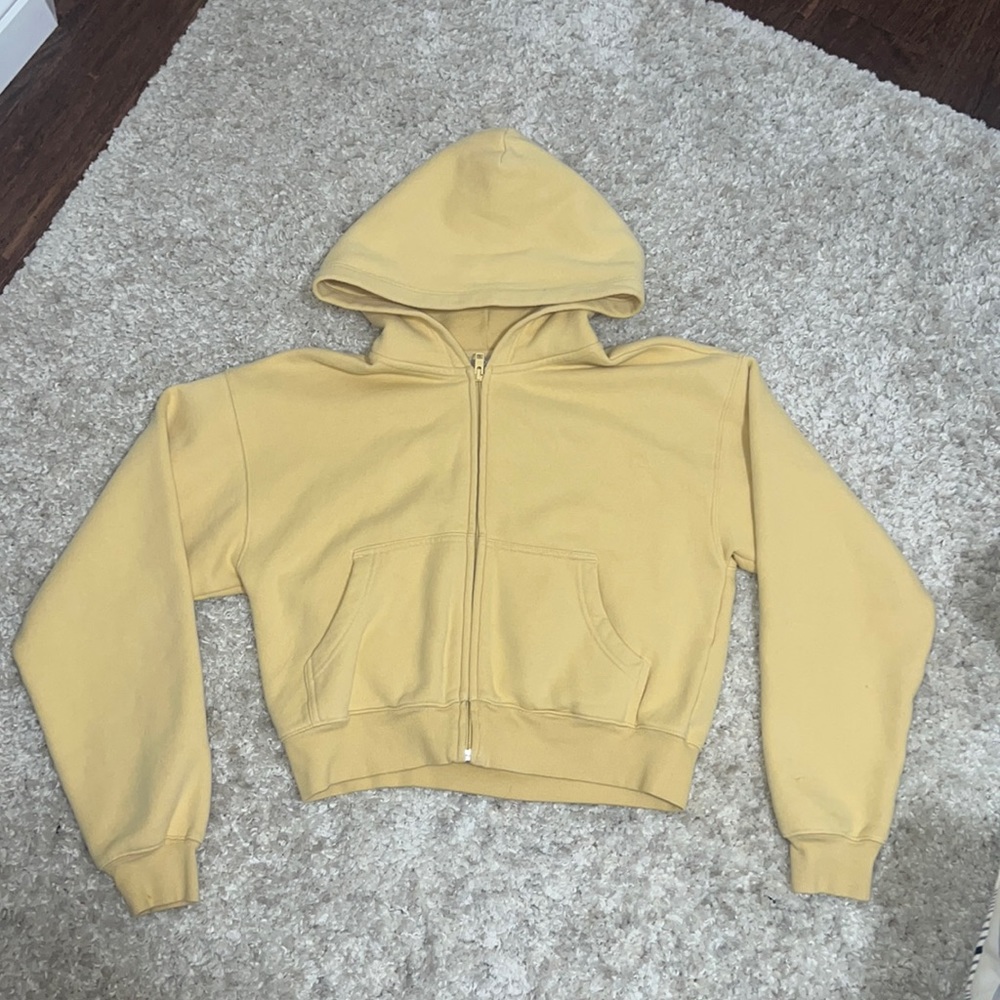 TNA cozy boyfriend zip up